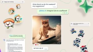 Meta AI on whatsapp